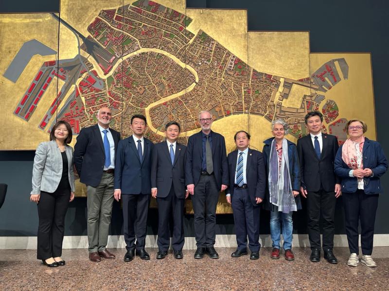 上海交大校领导出席第18届威尼斯建筑双年展、访问欧洲高校及企业深化合作