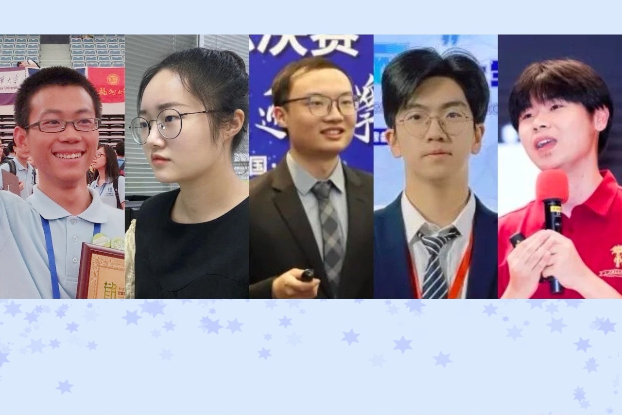五位交大學子獲評“中國大學生自強之星”