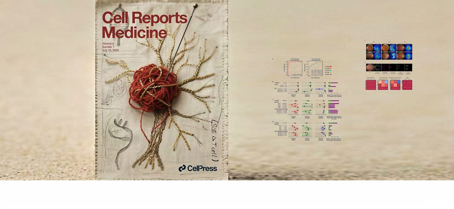 上海交大盛斌团队发表DeepSLE深度学习系统，成果登Cell Reports Medicine封面