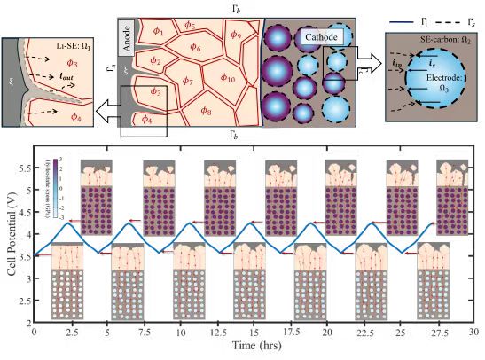上海交大溥渊学院薄首行与数学科学学院徐振礼、周圣高等组成交叉研究团队在《物理评论快报》发表论文：提出Real 2D电化学仿真模型